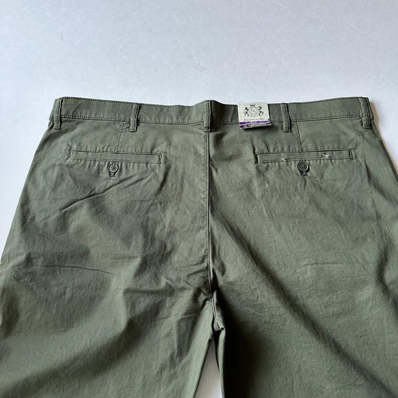 English Laundry Chino Men's Slimmer Straight Leg Pants 40 x 32 Olive Green - Picture 13 of 15
